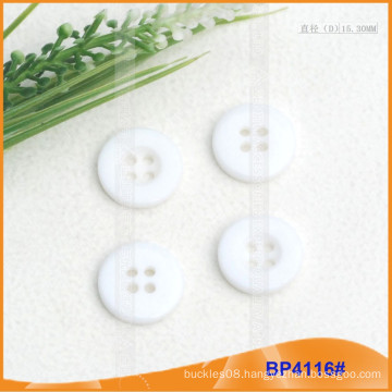 Polyester button/Plastic button/Resin Shirt button for Coat BP4116